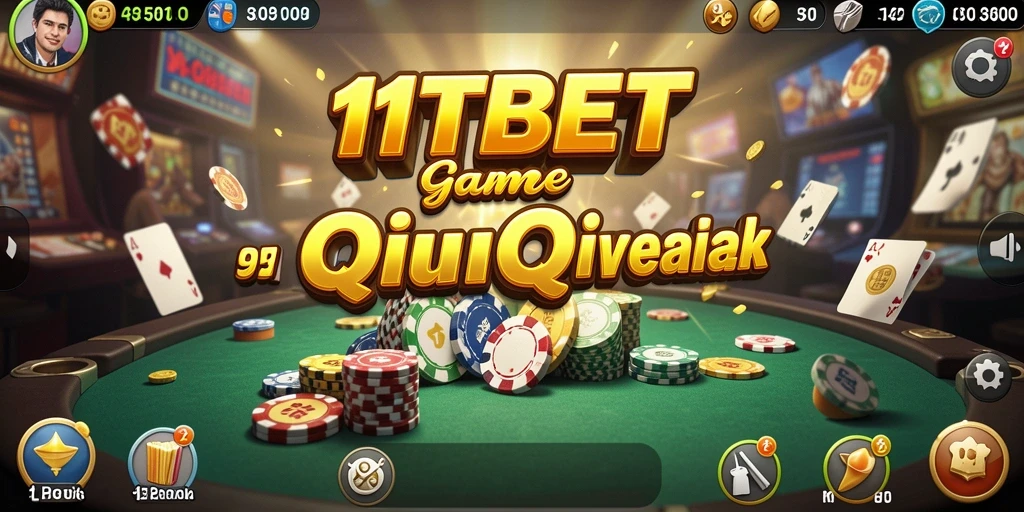Tampilan gameplay QiuQiu di 11TBET yang menegangkan dan menarik.