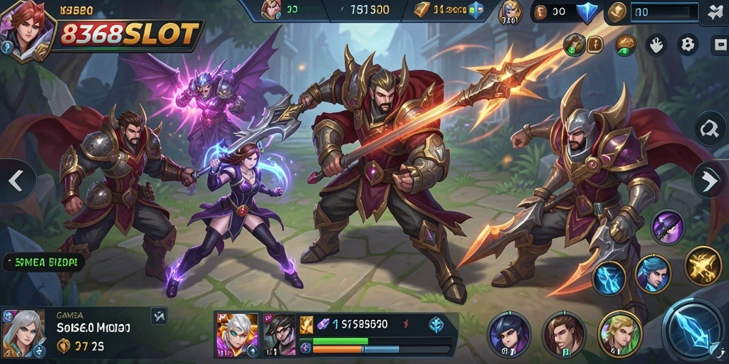 Gameplay seru dalam pertarungan multiplayer real-time di 8368SLOT.