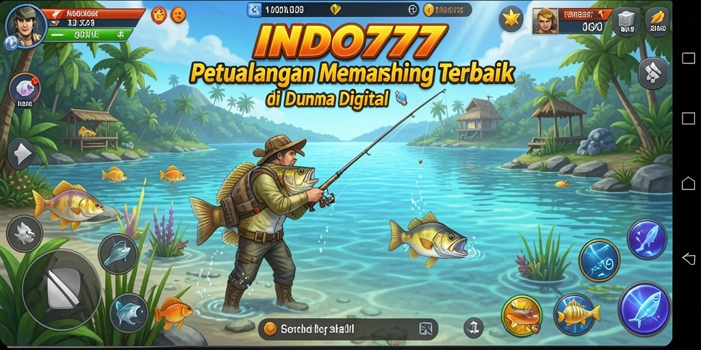 Tangkapan ikan yang fantastis dalam gameplay INDO777.