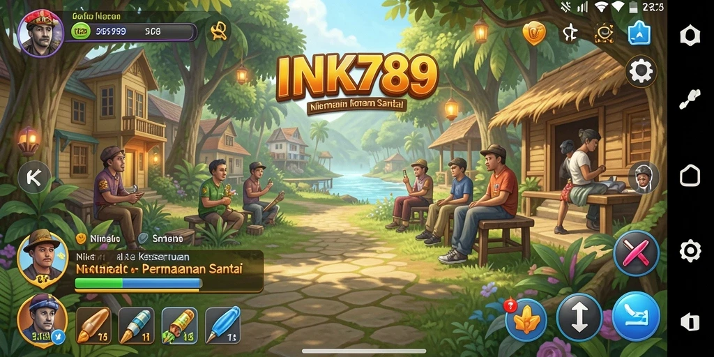 Tampilan gameplay seru dari INK789 yang memikat dan menyenangkan.