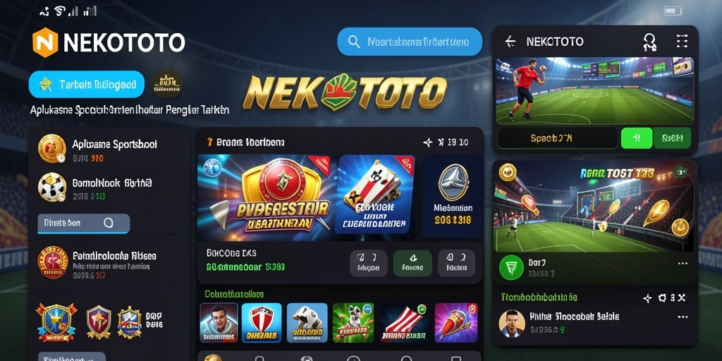 Tampilan antarmuka NEKOTOTO yang menarik saat bertaruh live.