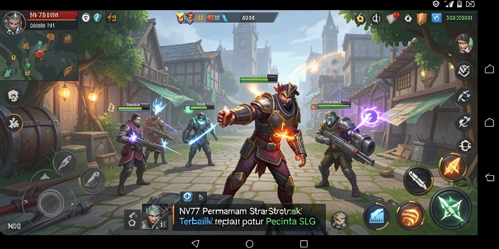 Tampilan gameplay NV77 yang memukau dan menegangkan.