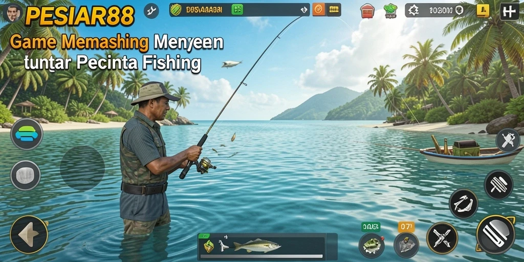 Tangkapan ikan besar dalam gameplay PESIAR88 yang mengasyikkan.