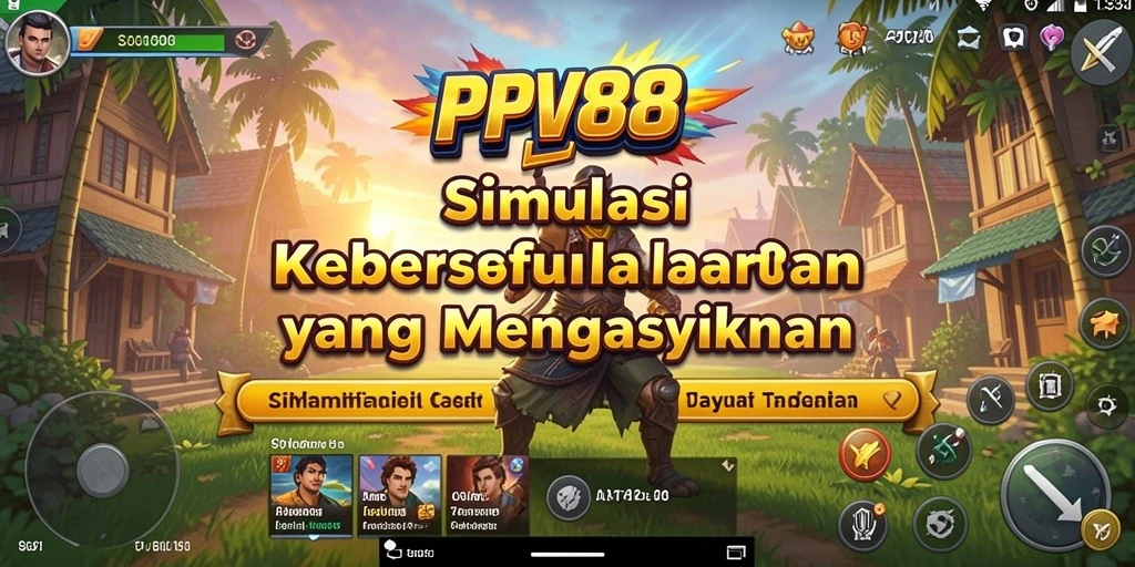 Tampilan gameplay <strong>PPV88</strong> yang menarik dan penuh aksi simulasi.