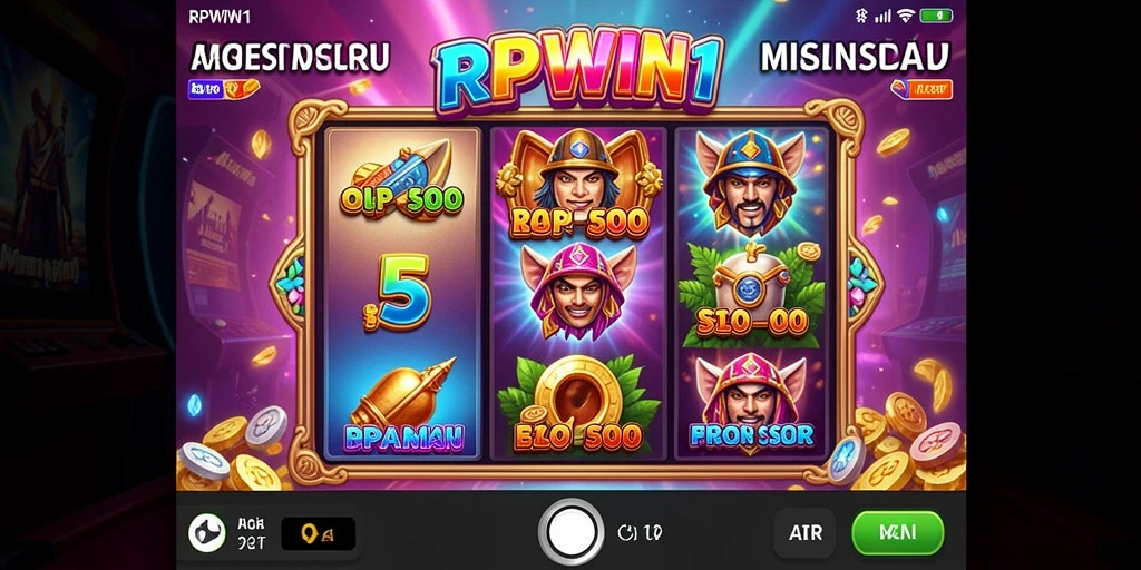 Screenshot dari gameplay seru RPWIN1 dengan fitur menarik.